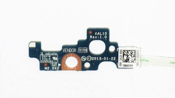 Dell Power Button Board w/Cable