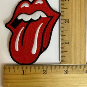 The Rolling Stones' Logo Tongue Embroidered Patch Iron On Patch