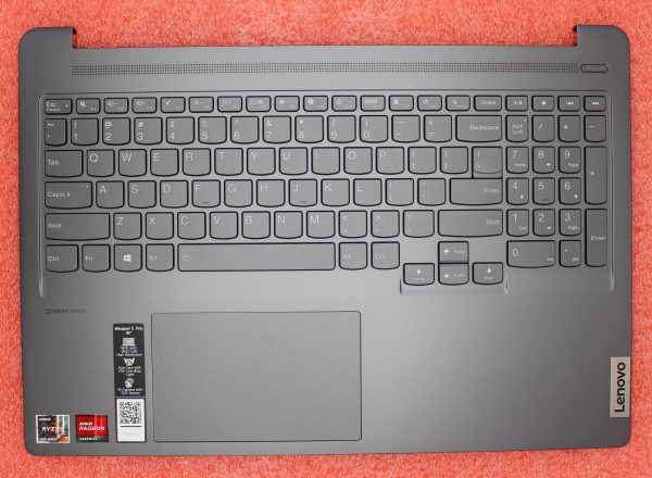 Lenovo 5 Pro-16ACH6 Gray Palmrest With Keyboard Assembly