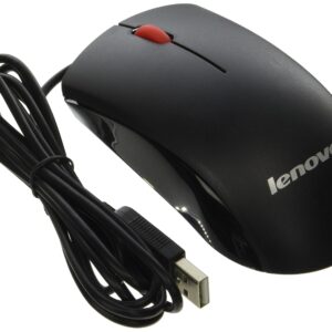 Lenovo Optical USB Mouse Red Wheel