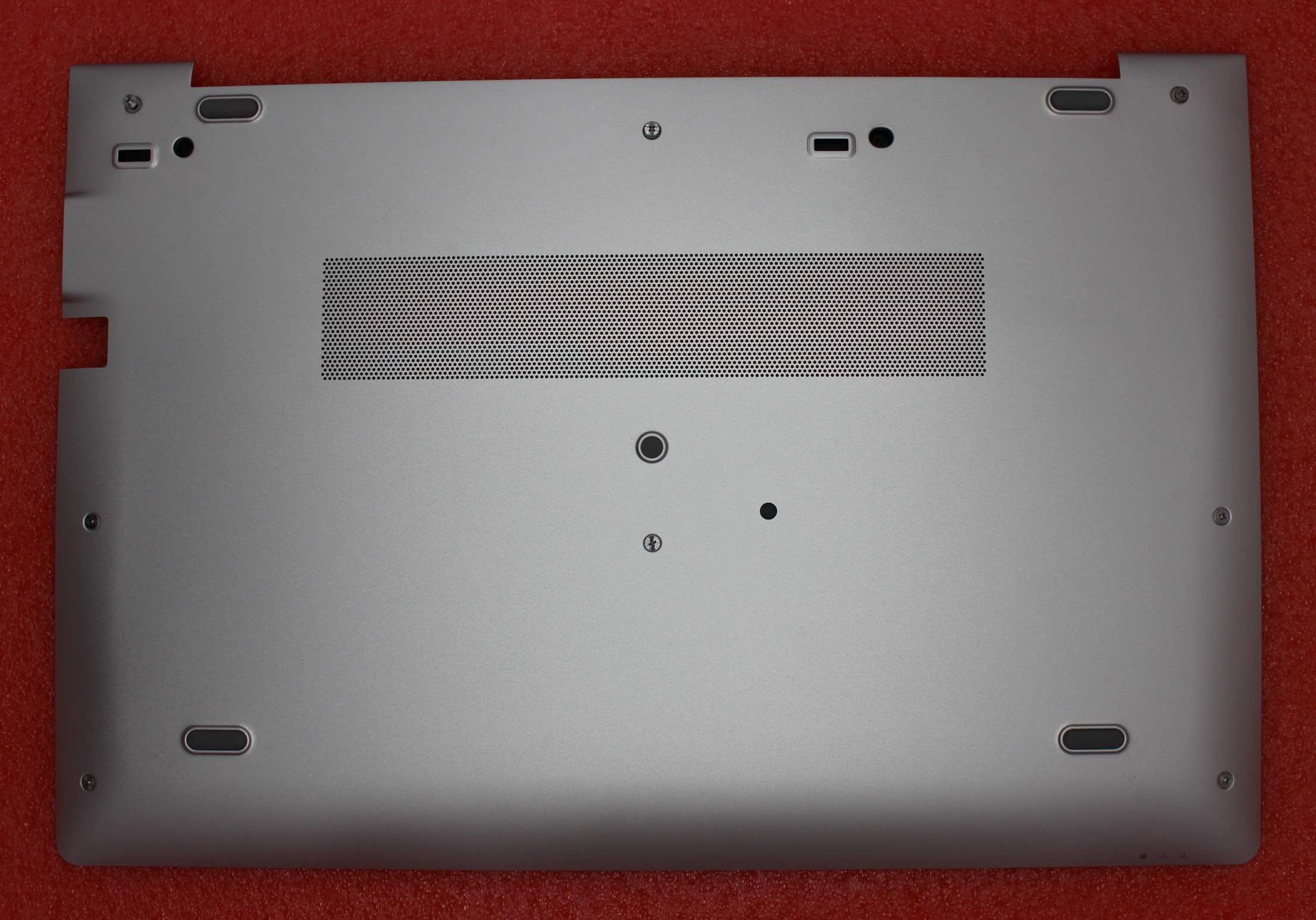HP EliteBook 850 / 755 G5 G6 Bottom Case Base Cover – L63359-001, Silver, Open Box, Slight Scratches