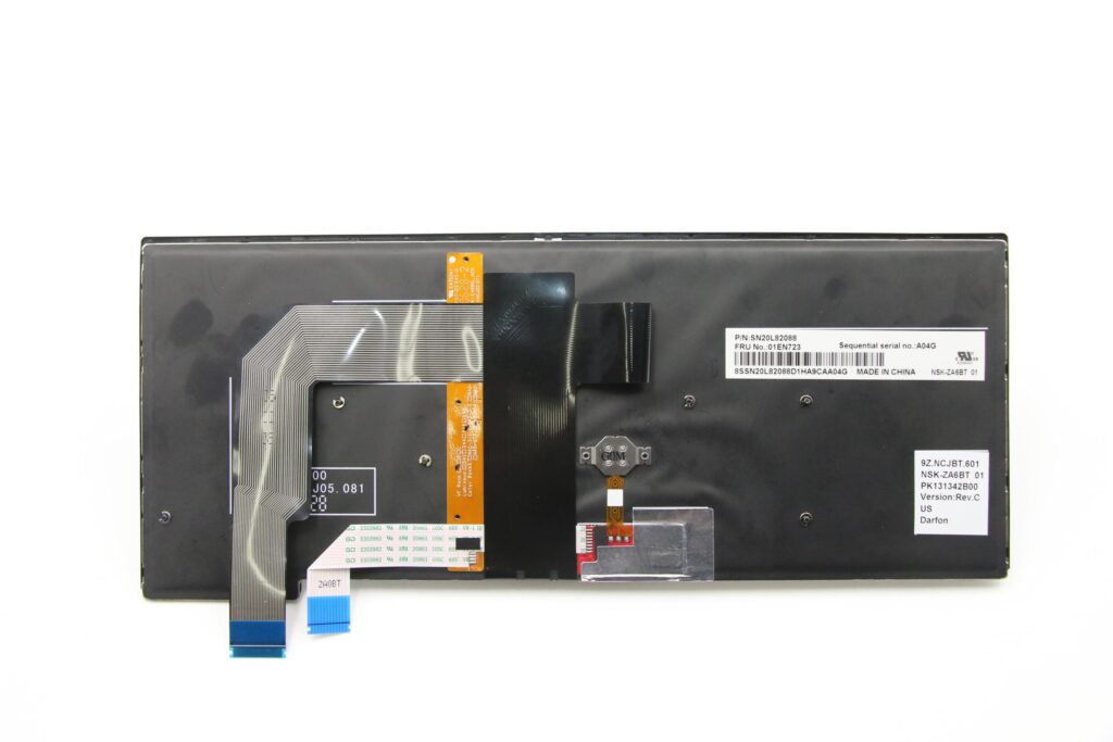 Genuine Lenovo ThinkPad T470s Swiss QWERTZ Backlit Keyboard – 01EN750