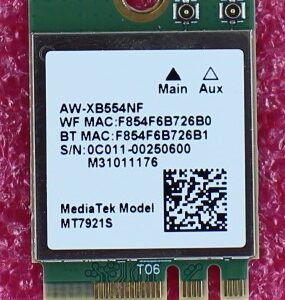 MediaTek Wifi Card
