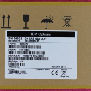 Lenovo 600Gb10K 6Gbps SAS 2.5 SFF HS Hard Drive