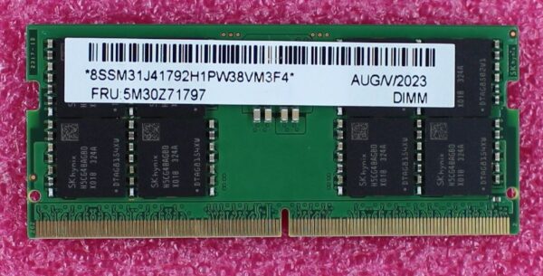 Lenovo 32GB 2Rx8 DDR5-5600B PC5-44800 DDR5 SODIMM Memory - SKHYNIX