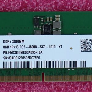 SK Hynix 8GB DDR5 - PC5-41600 - DDR5-6000 1Rx8 SODIMM Memory
