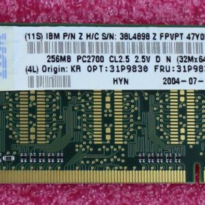 IBM ThinkPad 256MB PC2700 SODIMM