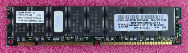 IBM 128MB ECC Mem Sdram Dimm