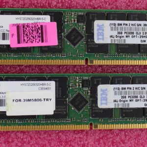 IBM 4GB (2GB x 2) Kit PC2-3200 ddr Sdr