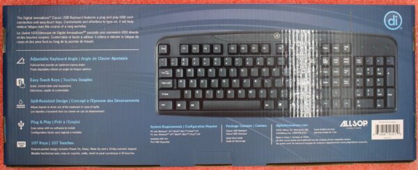 Digital Innovations Classic USB Keyboard (NEW) - Image 2