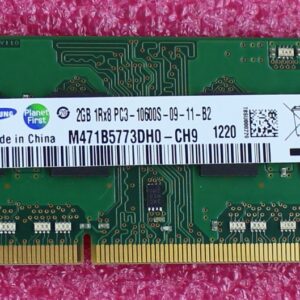 Samsung 2GB 1Rx8 PC3-10600S laptop Memory