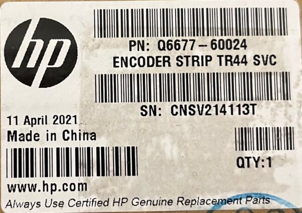 HP SPRING & STRIP ENCODER TR44 SV (NEW) - Image 2