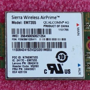 Lenovo thinpad WWAN Card EM7355