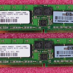 HP 1GB (2X 512Mb) PC3200R Memory