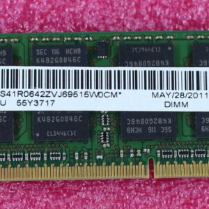 Lenovo 4GB 2RX8 PC3-10600S So-Dimm