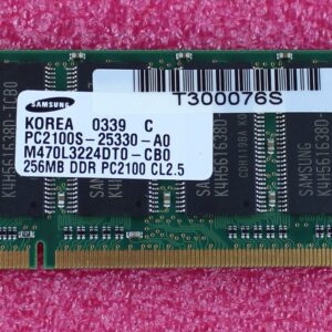 Toshiba 256Mb PC2100S  SODimm
