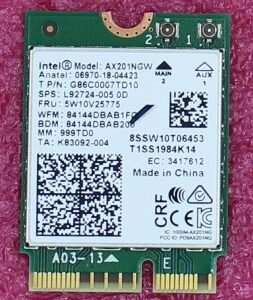 Lenovo CMB IN NV NO Wireless Card - AX201NGW