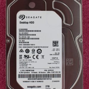 Lenovo ThinkCentre 2TB 3.5 inch SATA Hard Drive