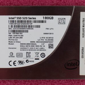 Lenovo ThinkPad T430u 180GB 2.5 inch SSD  SSDSC2BW180A3L