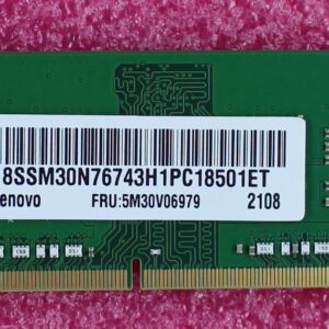 Lenovo 8GB DDR4 - PC4-25600 - DDR4-3200 SODIMM Memory