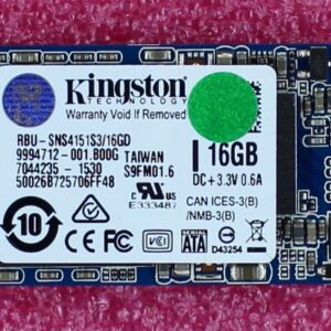 Kingston 16GB SSD RBU-SNS4151S3/16GD