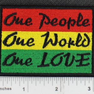 Reggae One People, One World, One Love Patch