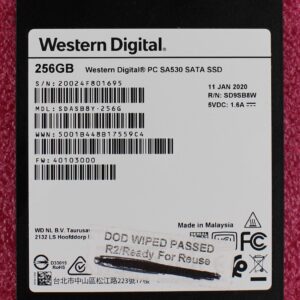 Western Digital 256GB SATA 2.5 inch 7mm 6GB/s SSD