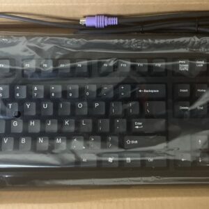 WYSE 104-Key PS/2 Black Wired Keyboard KB-3923 (NEW)