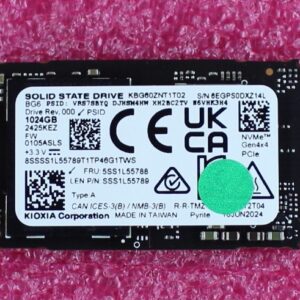 Lenovo 1TB M.2 2242 PCIE SSD - 1 SLOT
