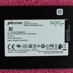 HP 512GB Sata 2.5 inch SSD