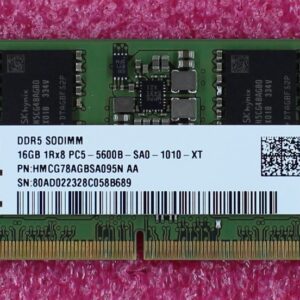 SK Hynix 16GB 1Rx8 PC5-5600B SODIMM